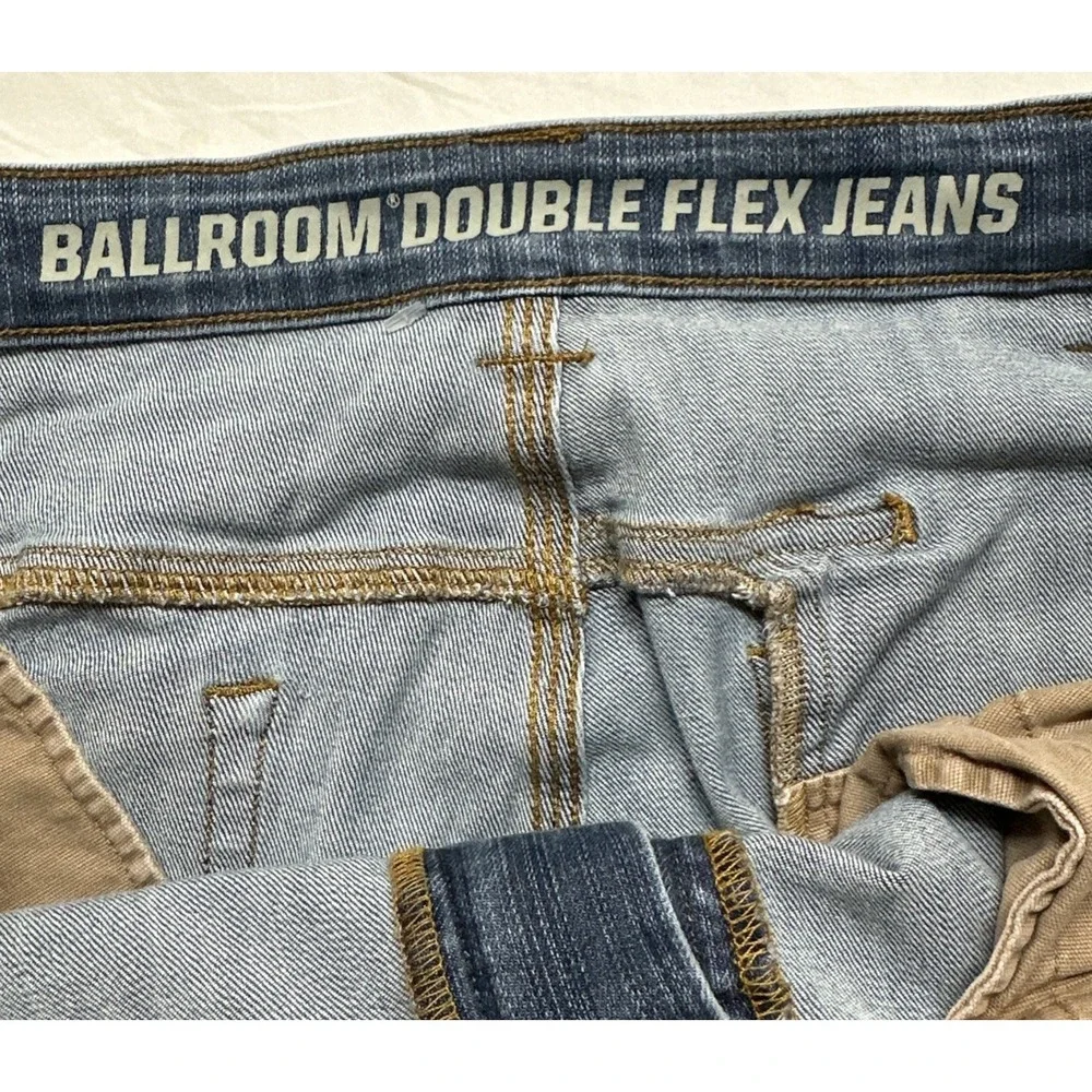 Duluth Trading Co Jeans  40x32 Ballroom Double Flex Standard Fit Denim Carpenter